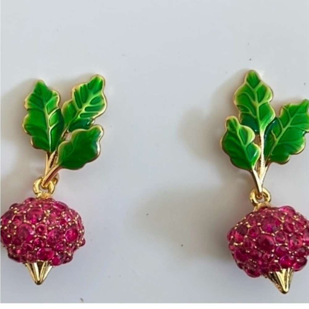 đâ¨ď¸ Kate spade harvest time beet stud Earrings - Picture 3 of 3